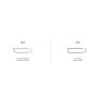 Столешница круглая Solid Laminate 015/CFP/10/D69/WH