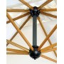 Зонт профессиональный двухкупольный 3х6 м Wood Double 091/3060WDOA1S