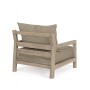 Кресло лаунж деревянное с подушками Maynard 0804544
