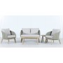 Комплект плетеной лаунж-мебели на 4 персоны Madrague TAG/MADRAGUE/LOUNGE4
