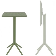 Стол пластиковый барный складной Sky Folding Bar Table 60 234/116-9992