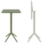 Стол пластиковый барный складной Sky Folding Bar Table 60 234/116-9992