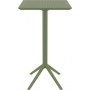 Стол пластиковый барный складной Sky Folding Bar Table 60 234/116-9992