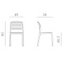 Стул пластиковый Costa Bistrot 003/4024539000