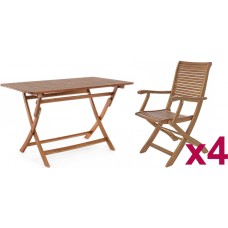 Комплект деревянной мебели Noemi 0805129/1+0805123/4