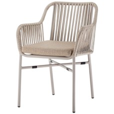 Кресло плетеное с подушкой Beverly 150/BEVERLYARM/S Кресло плетеное с подушкой Beverly 150/BEVERLYARM/S