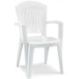 Комплект пластиковой мебели President Tris Super Elegant Monobloc 005/971+1900/6/WH