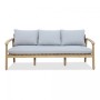 Диван деревянный трехместный с подушками Freeport TAG/HUC40158