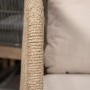 Диван деревянный плетеный двухместный Talara TAG/HUC25758-1