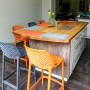 Стул пластиковый барный Air Bar 75 234/068-4379