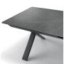 Стол металлический раздвижной Salina 150/SALINA/A