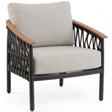 Кресло лаунж плетеное с подушками Fenix 0664116