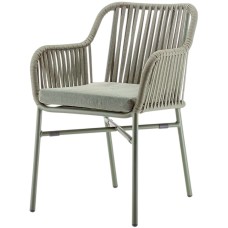Кресло плетеное с подушкой Beverly 150/BEVERLYARM/G Кресло плетеное с подушкой Beverly 150/BEVERLYARM/G