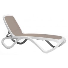 Шезлонг-лежак пластиковый Omega 003/4041700124