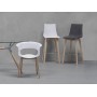 Стул полубарный с обивкой Natural Zebra Pop 005/2813FNT325
