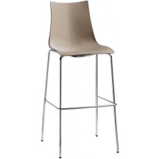 Стул барный пластиковый Zebra Technopolymer 005/256515