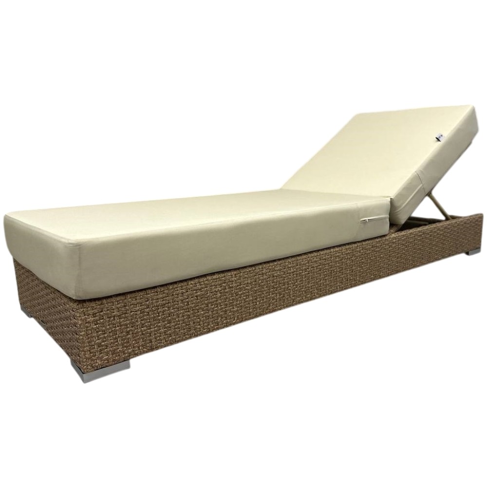 Шезлонг-лежак плетеный с матрасом Mantera RH/MANTERA/BELUX/115 Шезлонг-лежак плетеный с матрасом Mantera RH/MANTERA/BELUX/115