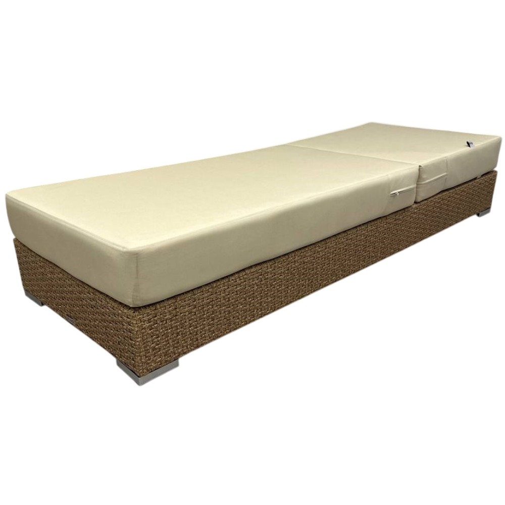 Шезлонг-лежак плетеный с матрасом Mantera RH/MANTERA/BELUX/115 Шезлонг-лежак плетеный с матрасом Mantera RH/MANTERA/BELUX/115