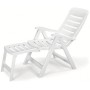 Шезлонг-лежак пластиковый Quintilla with Extension Armchair 005/1138