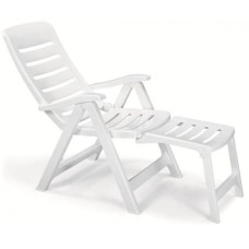 Шезлонг-лежак пластиковый Quintilla with Extension Armchair 005/1138