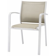 Кресло металлическое текстиленовое GS 936 150/GS936/W