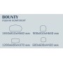 Комплект плетеной мебели Bounty TAG/TR1301/B