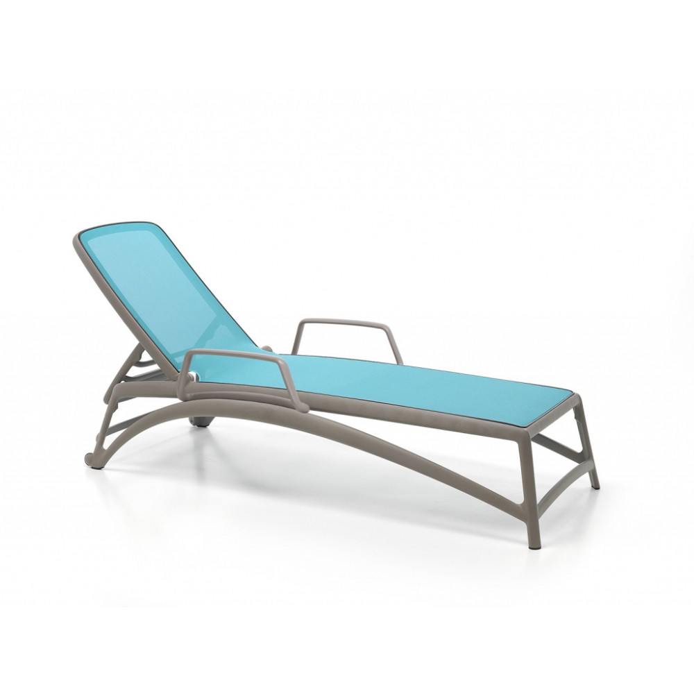 Шезлонг-лежак пластиковый Atlantico 003/4045010075