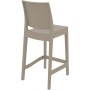 Стул пластиковый полубарный Maya Bar 65 234/100-7103