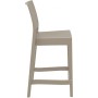 Стул пластиковый полубарный Maya Bar 65 234/100-7103
