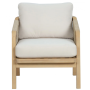 Кресло деревянное с подушками Rimini KD TAG/HUC25687KD/RIM/SINGLE/NO