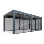 Пергола биоклиматическая моторизованная 3х6 м Pergola 120 Series TAG/SMP-CMP120-LED-3060