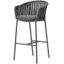 Кресло плетеное барное с подушкой Lecce 150/LECCESTOOL/A