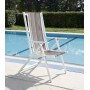 Кресло-шезлонг текстиленовое складное Marinella 199/ArmCh