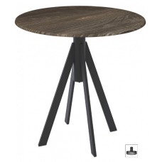 Стол обеденный Fuoz Werzalit Bistroart GEN/FL101/R9005-WERZ60-4573