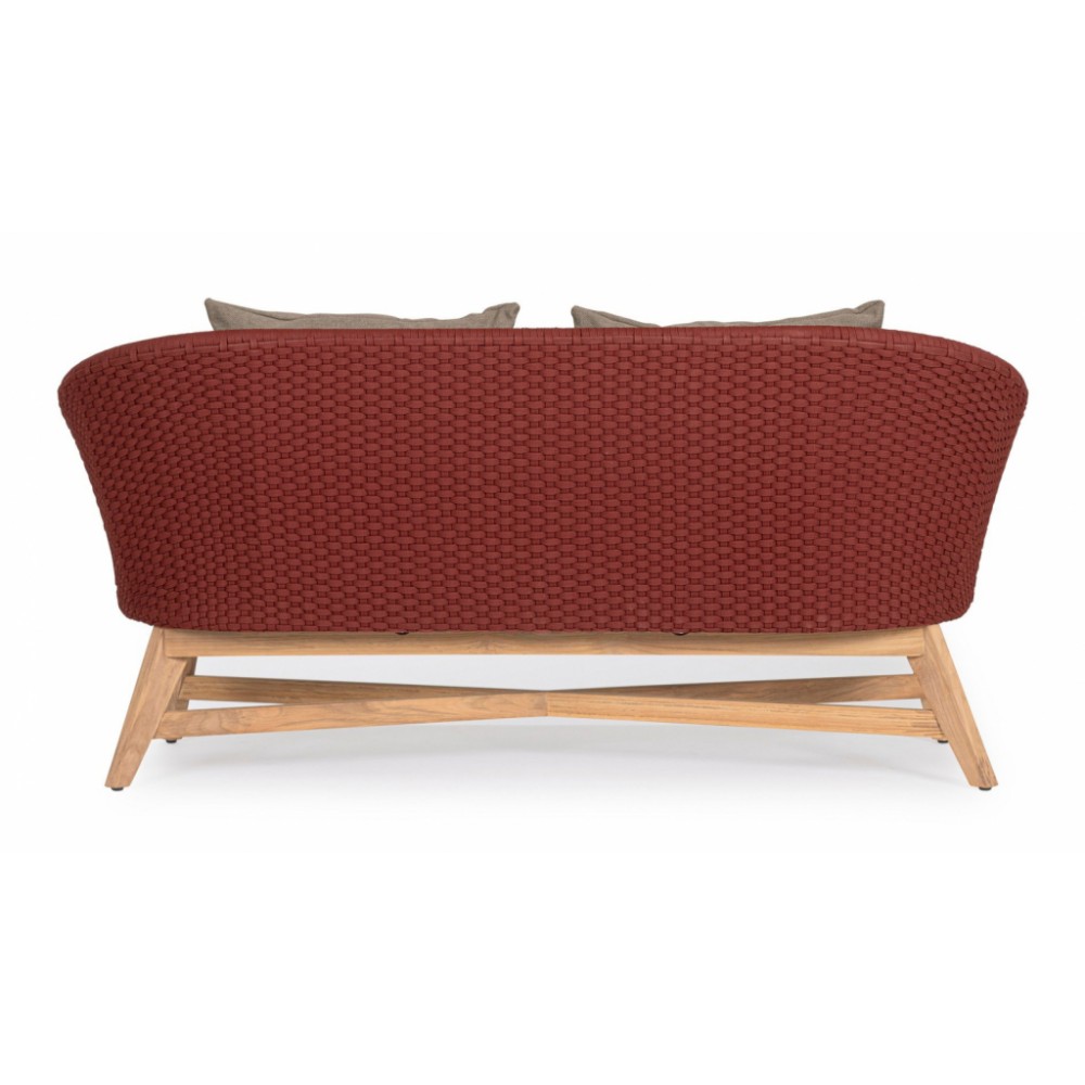 Диван плетеный с подушками Coachella 0804779 Диван плетеный с подушками Coachella 0804779