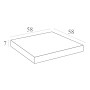 Подушка на сиденье Monaco Seat Cushion 234/901-5062