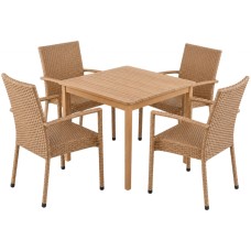 Комплект обеденной мебели Eloise Dove TAG/HUC32592-RH/DOVE/armchair/BELUX