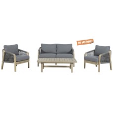 Комплект деревянной мебели Ravona KD TAG/RAVONA-KD/LOUNGE2-RGW