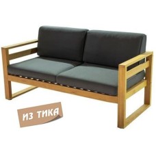 Диван деревянный с подушками Booka TAG/booka/sofa2seater