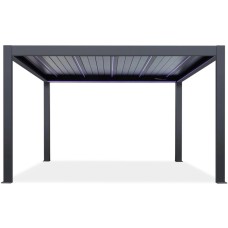 Пергола моторизованная 4х4 м Pergola 120 Series TAG/SMP-CMP120-LED-4040