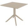Стол пластиковый Paris Table 80 234/298-1876