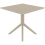 Стол пластиковый Paris Table 80 234/298-1876