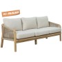 Диван деревянный трехместный Ravona KD TAG/HUC25685KD/SINGLE