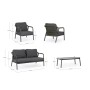 Комплект металлической лаунж мебели Miravet 0666134