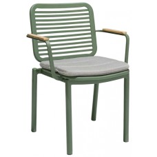 Кресло металлическое с подушкой Armona TAG/11002-043-027
