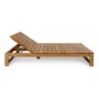 Шезлонг-лежак деревянный двухместный Honolulu 0806973