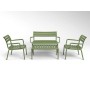 Столик пластиковый журнальный Paris Lounge Table 234/278-og