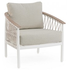 Кресло лаунж плетеное с подушками Fenix 0664112