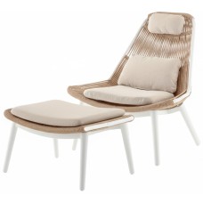 Кресло-шезлонг с пуфом Como 150/COMOLOUNGE/WN Кресло-шезлонг с пуфом Como 150/COMOLOUNGE/WN