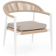 Кресло лаунж плетеное с подушкой Jandia 0665028